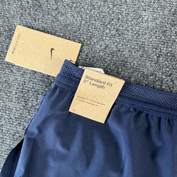 Nike AeroSwift Brief-Lined 2” Running Blue Shorts Men’s Size XL FN3349-451 NWT - Picture 4 of 9